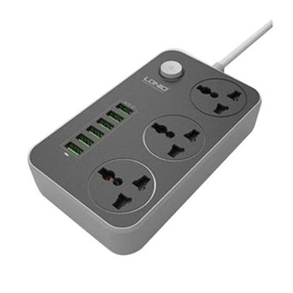 Picture of Power Socket (3 Power Sockets + 6 USB) with AUTO-ID