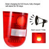 Picture of Solar Warning Light with Alarm Sound XT-01A