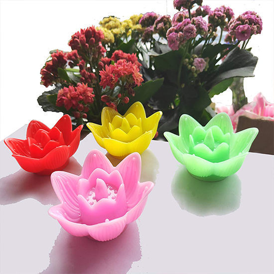 Picture of Lotus Flower LED Candles (6 Pcs/Set - Battery)