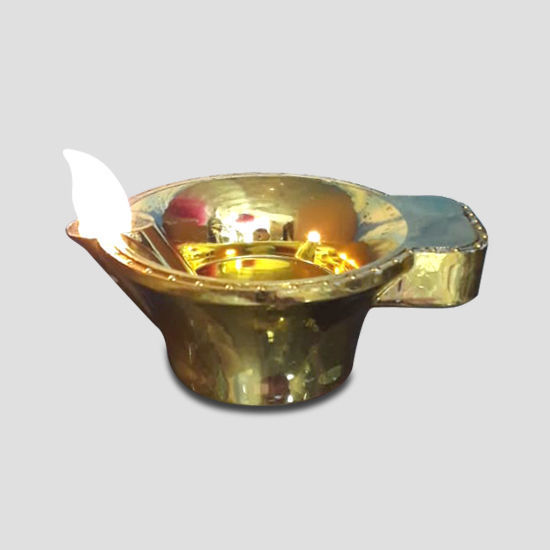 Picture of Diya Led Light Gold (Battery)