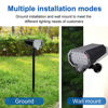 Picture of Solar Spotlight with Rotative Head QYJ-06 ( White)