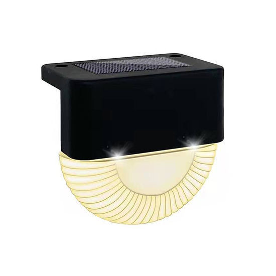 Picture of Solar Garden Wall Light 2 Leds (Warm White & RGB)