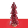 Picture of Red Xmas Tree with Snow