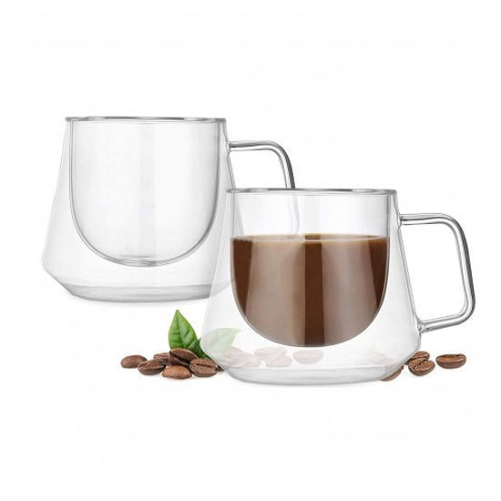 Picture of Double Wall Glass Mug - 230ml