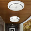Picture of Solar LED Ceiling Light W/Remote Round - 60W (White & Warm White)