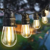 Picture of Solar String Festoon Lights 14 Mts-8 Bulbs E27-SL-401D (Warm White)
