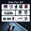 Picture of Joyroom 3 in1 Car Charger Coiled Type C 3.4A