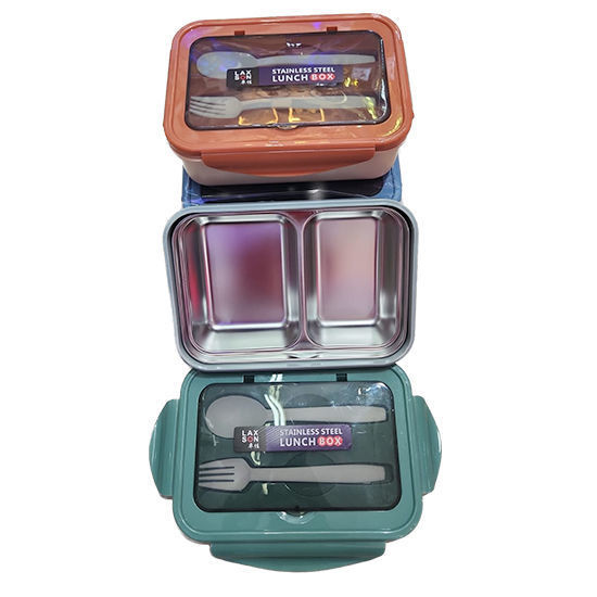 Picture of Lunch Box With 2 Dividers & Cutlery