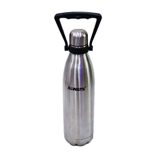 Picture of Always Vacuum Flask S.Steel 1L (Hot & Cold)