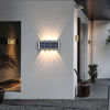 Picture of Solar Up Down Light  8 Leds (Warm White) SW-08