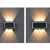 Picture of Solar Up Down Light  8 Leds (Warm White) SW-08