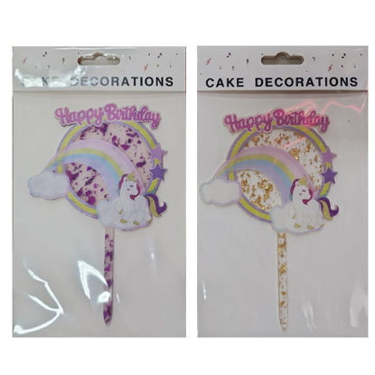 Picture of Unicorn cake topper