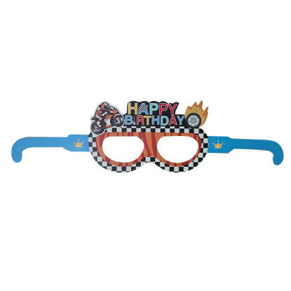 Picture of Happy Birthday paper glasses (pack 20pcs)