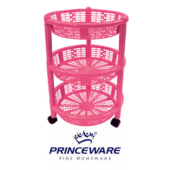 Picture of Princeware Round Trolley - 3 Tiers
