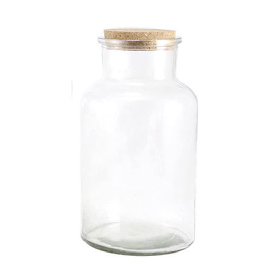 Picture of Bottle with Cork Lid - 1300ml (height :20cm)