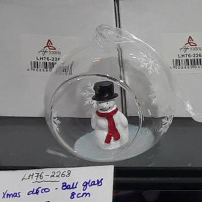 Picture of Xmas Deco - Ball Glass 8cm