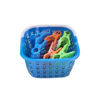 Picture of Basket with Pegs (36pcs)