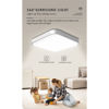 Picture of Solar Square Ceiling Light W/Remote Control - 200W (White & Warm White)