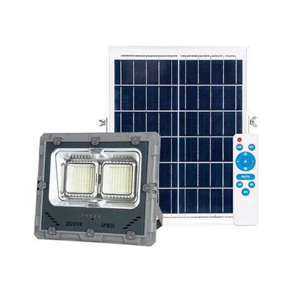 Picture of Solar Floodlight Heavy Duty W/Remote Control - 100W (White)