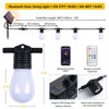 Picture of Solar String Lights RGBW 8.84 Mts-10 Bulbs-S14-2910-SS-2R (Multicolor)