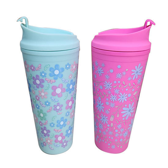 Picture of Plastic Flower Travel Cup - 700ml