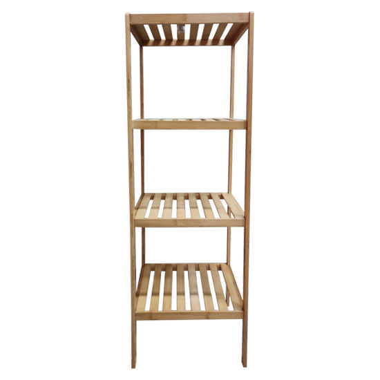 Picture of Wooden Storage Shelf - 4 Tier (36 x 30 x 110cm)