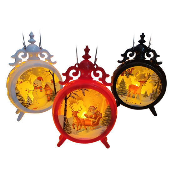 Picture of Xmas Lamp Clock