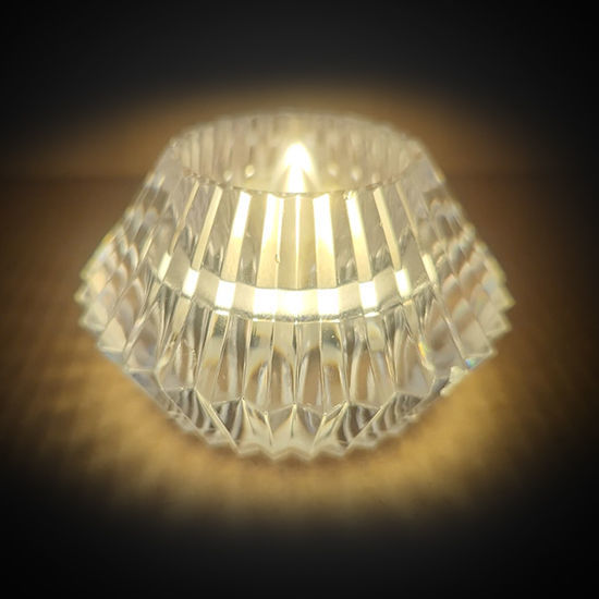 Picture of Square Shape Candle Light (warm white)