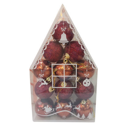 Picture of Assorted Xmas Balls (12pcs)