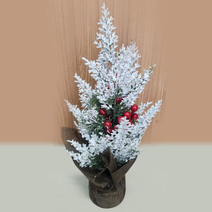 Picture of Xmas Tree (42cm) in Jute Cloth