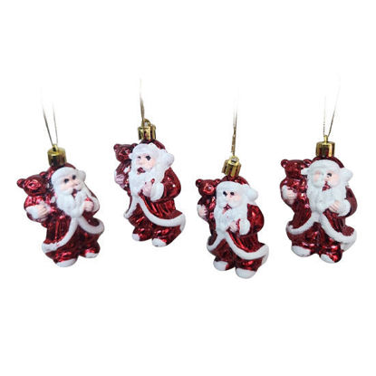 Picture of Red Santa (4pcs)