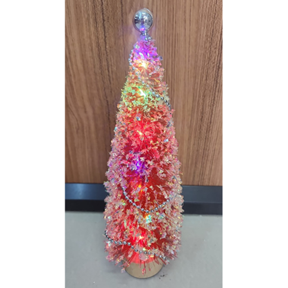 Picture of Red Xmas Tree W/Wire Light (30cm)