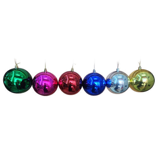 Picture of Xmas Ball 10cm (6pcs)