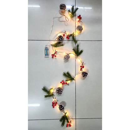 Picture of Xmas Garland W/Light - 1m50cm