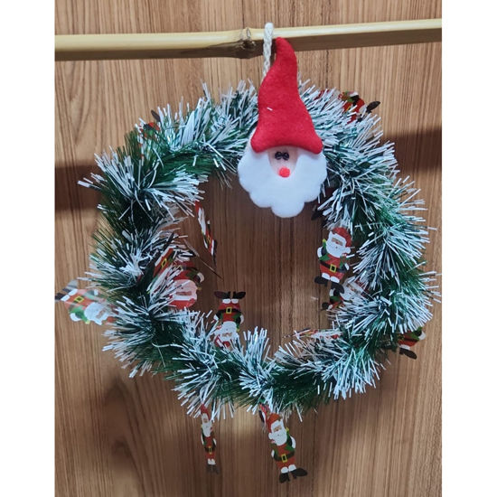 Picture of Xmas Santa Wreath