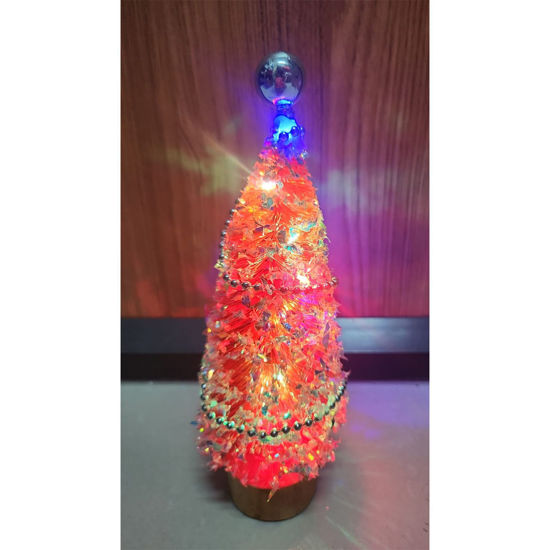 Picture of Red Xmas Tree with Light