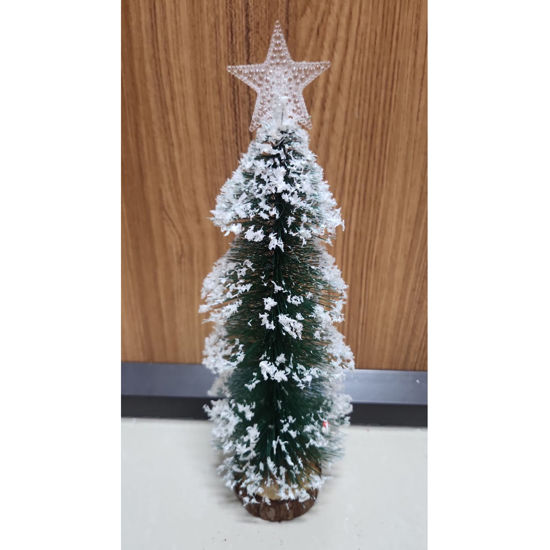 Picture of Xmas Tree with Star & Snow (30cm)