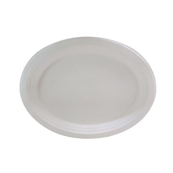 Picture of Oval Paper Plate (30 x 25cm) -  Pack of 50pcs