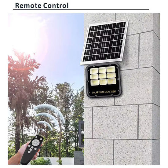 AFC Trading. Solar Floodlight W/Remote Control 400W