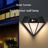 Picture of Solar Diamond Shape Wall Lamp HN-C009D (Warm White)