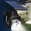 Picture of Solar FAKE Rotating Camera Led Light / 2 Antenna (White)