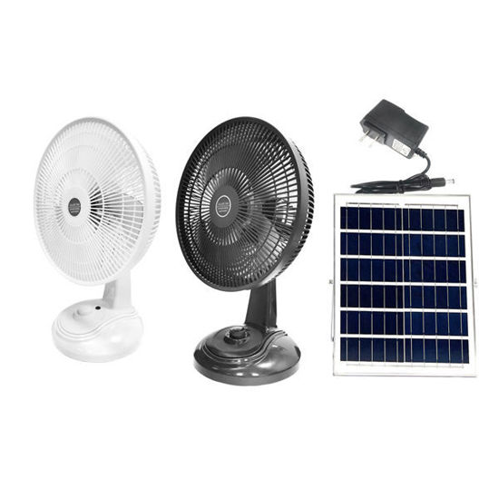 Picture of Solar Desk Fan W/Solar Panel & Ac Plug