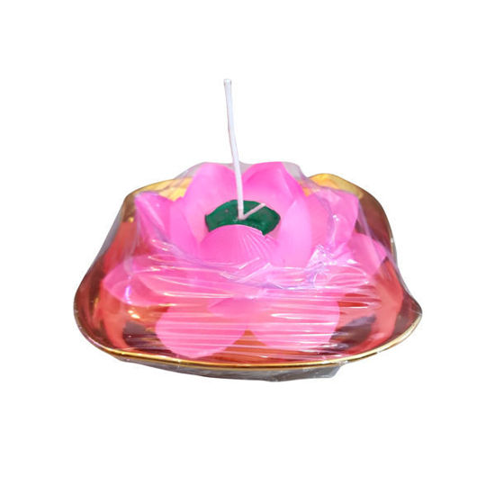 Picture of Candle Lotus Flower