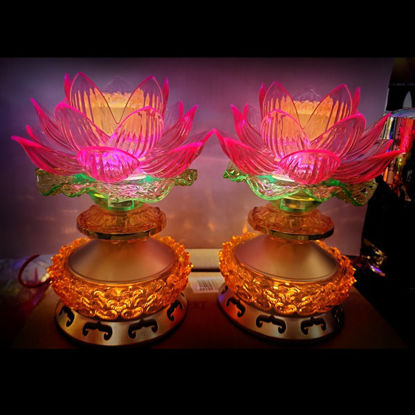 Picture of Lotus Flower Lamp (1 pair)