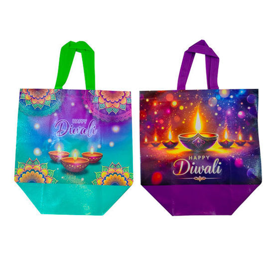 Picture of Divali Paper Bag L (Size : 33 x 17 x 25cm)