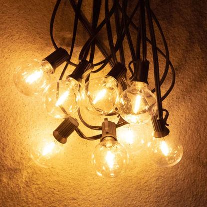 Picture of Led ball light - 10M/20Lights with end connector