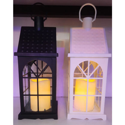 Picture of Candle Lantern W/Handle - 40cm