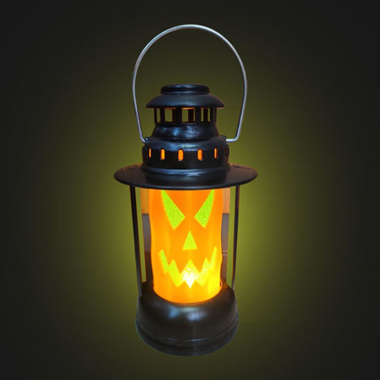 Picture of Halloween Lantern W/Light
