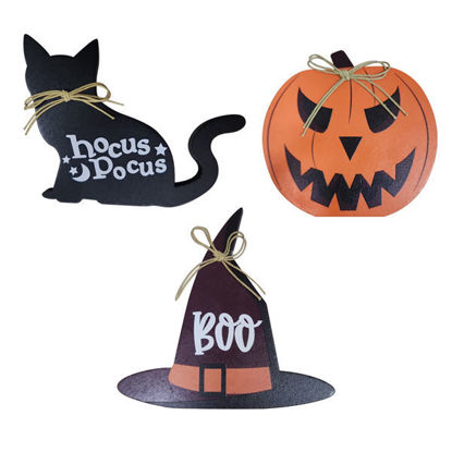 Picture of Pumpkin / Black Cat / Witch Hat