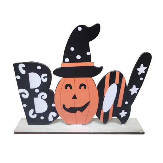 Picture of Halloween Pumpkin BOO